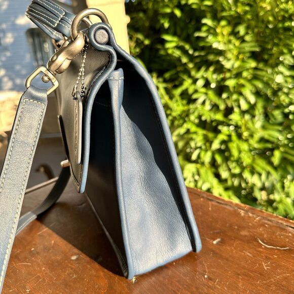 Coach Willis Bag Style No. 9927 in Blue (Soon to be Vintage) - Picture 8 of 14